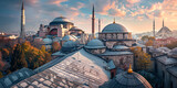 Fototapeta  - Magnificent Hagia Sophia Mosque in Istanbul  Turkey