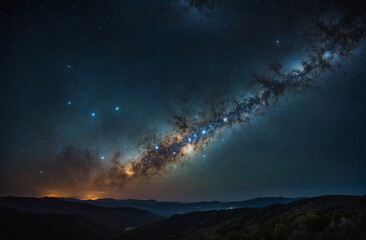 night sky with stars galaxy space universe