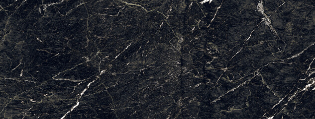 Wall Mural - black marble stone texture background