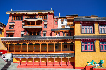 Canvas Print - Thiksey Gompa Monastery near Leh, Ladakh