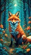 fox in the forest