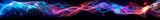 Fototapeta Perspektywa 3d - Cosmic energy. Bright neon background.