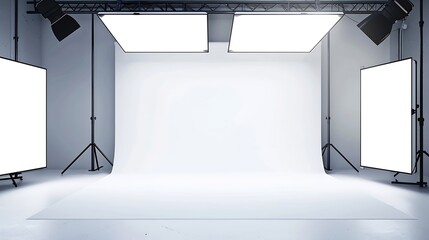 Poster - Mock up Screen Background for Various Billboards and Advertising : Generative AI