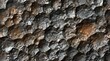 seamless texture of hammered metal hardware with a textured surface and irregular indentations