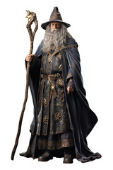 Wall Mural - PNG Wizard costume adult white background