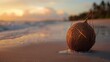 coconut in beach 