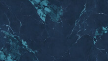 Beautiful Abstract Grunge Decorative Dark Navy Blue Stone Wall Texture. Rough Indigo Blue Marble Background.