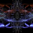 Neon-Sinfonie: Kinetische Linien und Infinite-Netze, dynamische Neon-Abstraktion: Kinetische Linien und unendliche Netze