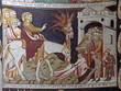 Gesù entra a Gerusalemme; affresco nell'abside della basilica di Sant'Abbondio a Como