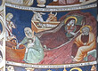 nascita di Gesù; affresco nell'abside della basilica di Sant'Abbondio a Como
