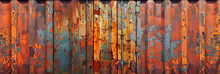 Rusty Background Container