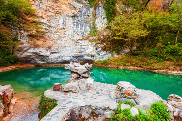 Wall Mural - Goluboye Ozero or Blue Lake, Abkhazia