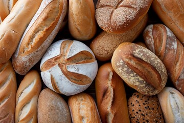 group of bread closeup, fresh bread closeup, freshly baked bread closeup, breakfast food, healthy food, bakery fast food, fast food closeup