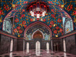 Interior de una iglesia en Irán