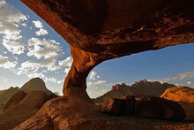 Natural Arch, Rock Bridge In The Spitzkoppe Area, Damaraland, Namibia, Africa