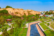 Siyob river, Daniel Mausoleum park, Samarkand