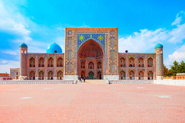 Wall Mural - Registan ancient city in Samarkand, Uzbekistan