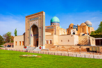 Wall Mural - Shah i Zinda mausoleum in Samarkand