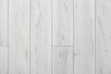 Sticker - Light wooden laminate floor as background, closeup