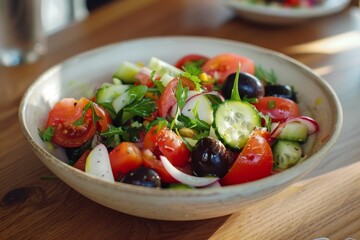 Poster - Salad with olives