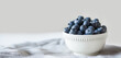 Bursting with Health,  A Bowl of Ripe Blueberries Captures Nature's Essence of Nutrition.