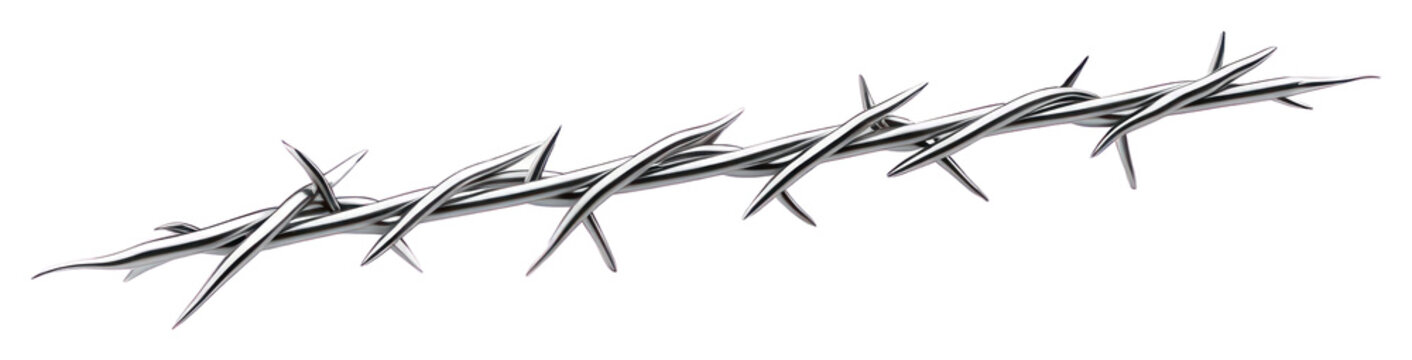 png barb wire white background forbidden animal.