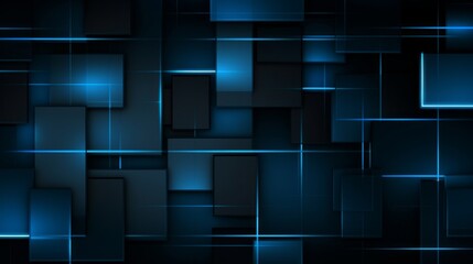 Poster - grid fullscreen background wallpaper, blue on blackground