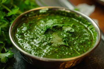 Sticker - Yogurt and coriander sauce for summer salad