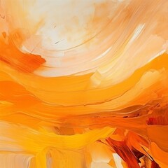 Wall Mural - Abstract and modern background orange colors