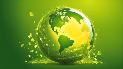 green planet earth