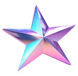 PNG Solid star shape iridescent symbol white background transportation