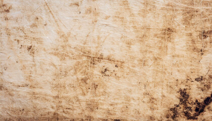 Wall Mural - Aged, textured, rough papyrus paper with visible fibrous details and stains.