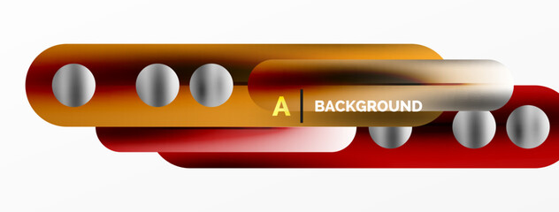 Aufkleber - A white banner featuring red, yellow, and silver circles, with a touch of electric blue accents. Perfect for showcasing automotive lighting or eyewear products
