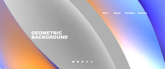 Aufkleber - A digital graphic featuring a gradient of colors and circles, perfect for brands and gadgets. The electric blue hues make it ideal for electronic device logos and macro photography