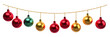 PNG Christmas ornaments bright light garlands christmas jewelry christmas ornament