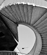 
Spiral staircase Modern architecture detail Abstract background. non-obvious, architecture, black and white, monochrome