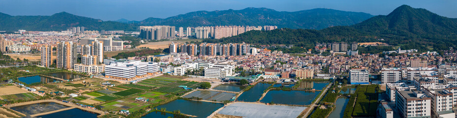 Canvas Print - Zhongshan City skyline