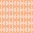 Seamless tan pink vintage medieval diamonds op art diagonal textile pattern vector