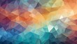 Vibrant Low Poly Vector Gradient: Dynamic Background for Mobile & W