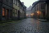 Fototapeta Uliczki - Old street in the old town of Bratislava, Slovakia