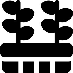 Sticker - raised bed icon