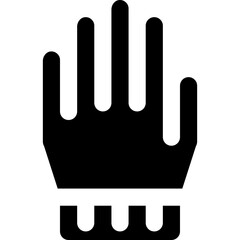 Poster - gloves icon