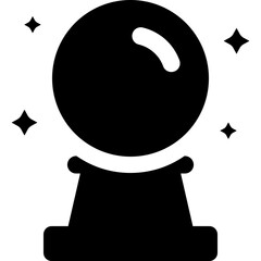 Sticker - crystall ball icon 