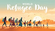 Refugee Day Poster Design