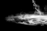 Fototapeta Sawanna - Swirly white smoke