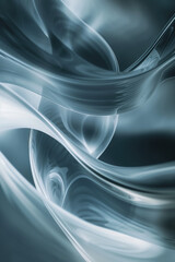 Poster - Abstract background with a 3D surface. Hi-tech futuristic. Materials Science. Background image. Created with Generative AI technology.