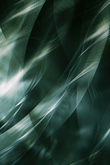 Poster - Abstract background with reflections and caustics. Hi-tech. Futuristic background image. Created with Generative AI technology.