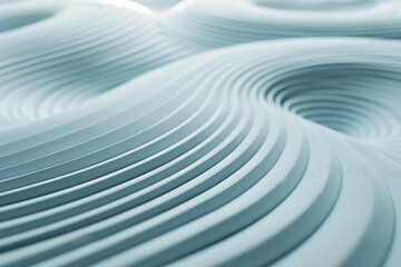 Poster - Abstract background with a 3D surface. Hi-tech futuristic. Materials Science. Background image. Created with Generative AI technology.