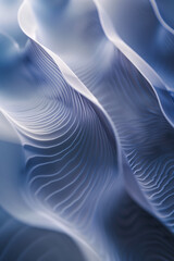 Poster - Abstract background with a 3D surface. Hi-tech futuristic. Materials Science. Background image. Created with Generative AI technology.