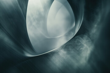 Poster - Abstract background with a 3D surface. Hi-tech futuristic. Materials Science. Background image. Created with Generative AI technology.